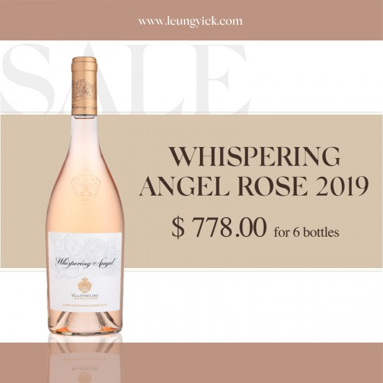 Whispering Angel Rose 2019 for 6 bottles Whispering Angel Rose 2019 for 6 bottles