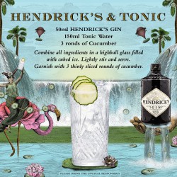 Today is World Cucumber Day, the cucumber plays a pivotal role in giving Hendrick’s Gin....