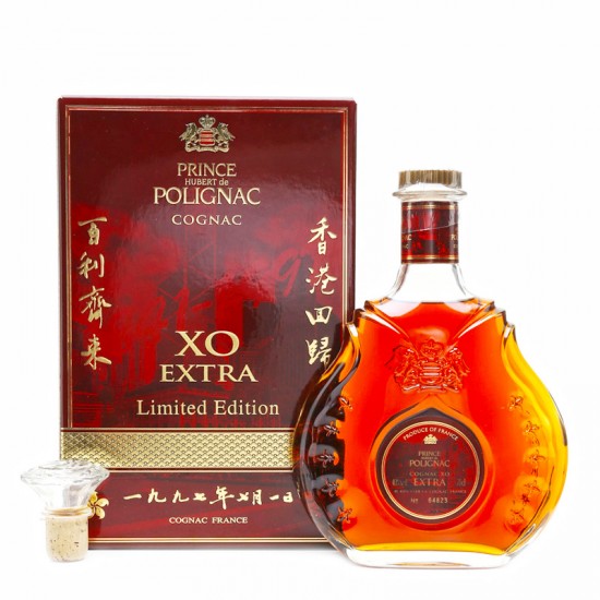Prince Hubert de Polignac HK 1997 X.O. Extra Cognac