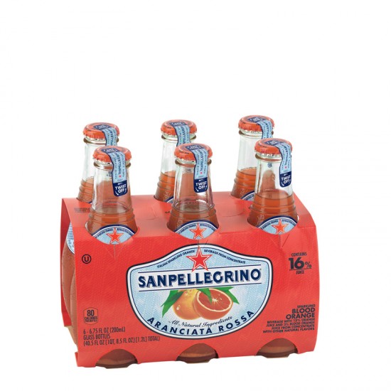 San Pellegrino Blood Orange Carbonated Fruit Drink - per case