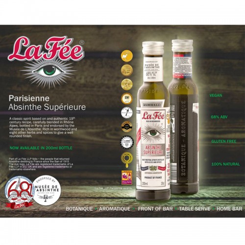 La Fee Absinthe Parisienne 68% - 20cl