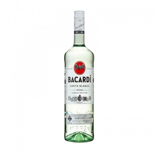 Bacardi Carta Blanca - litre