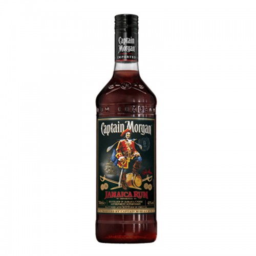 Captain Morgan Black Label Rum - litre