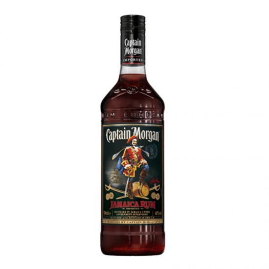 Captain Morgan Black Label Rum - litre
