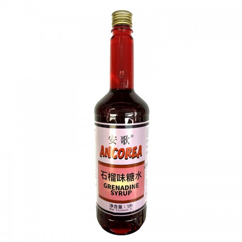 Ancorea Grenadine Syrup - litre