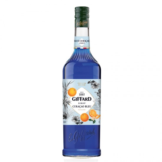 Giffard Blue Curacao (Curacao Bleu) Sirop - litre