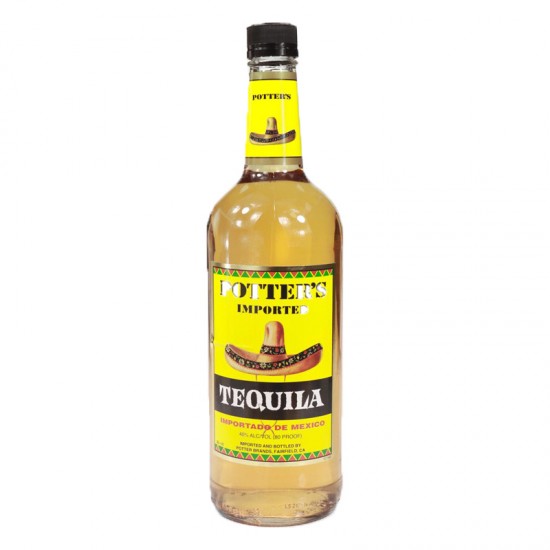 Potter's Tequila (Gold) - litre