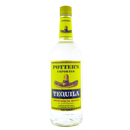 Potter's Tequila (White) - litre Potter's Tequila (White) - litre