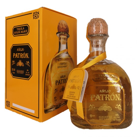 Patron Anejo Tequila 100% de Agave – litre