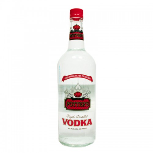 Potter's Vodka - litre