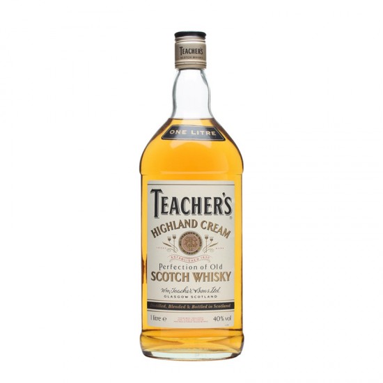 Teacher's Highland Cream Scotch Whisky - litre Teacher's Highland Cream Scotch Whisky - litre