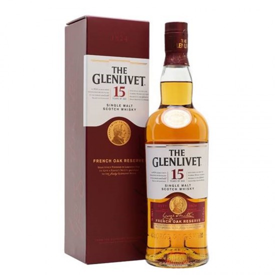 Glenlivet 15 Yrs Single Malt (French Oak Reserve)