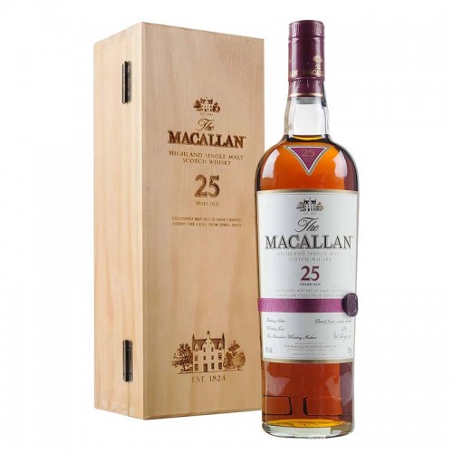 The Macallan 25 Years Single Malt Whisky (Sherry Oak)