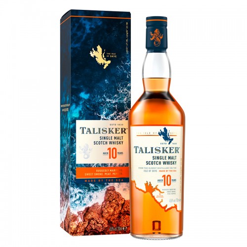 Talisker 10 Years Single Malt Scotch Whisky