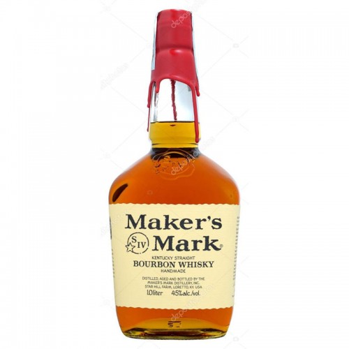 Maker's Mark Bourbon Whisky (Red Top) - litre