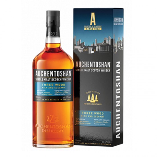 Auchentoshan (Three Wood)Single Malt Scotch Whisky