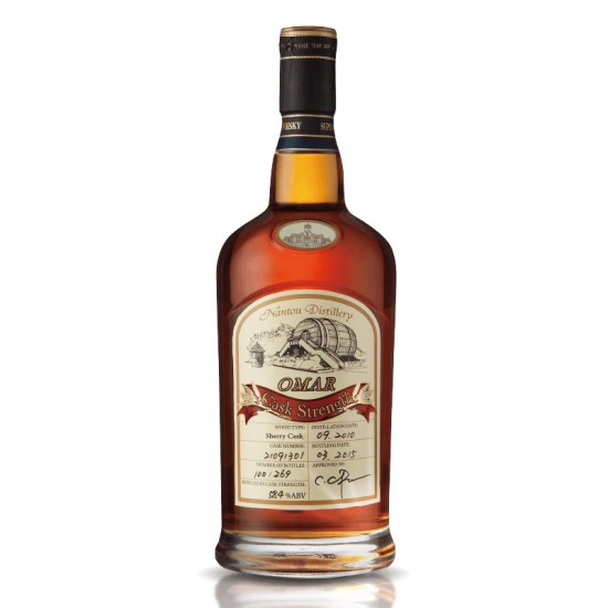 Omar Cask Strength Single Malt Whisky (Sherry Cask )