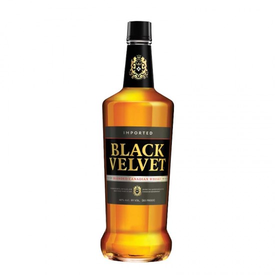 Black Velvet Blended Canadian Whisky - litre