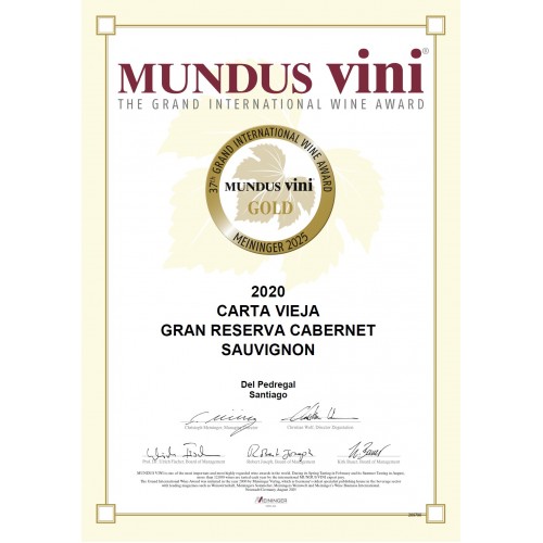 Carta Vieja Cab Sau Limited Release 2020