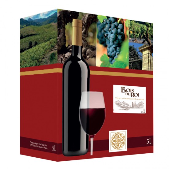 Bois du Roi Elegance VDCE - Rouge (5 Litre Box)